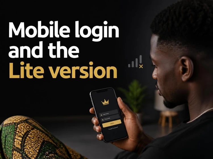 Mobile login and the Lite version
