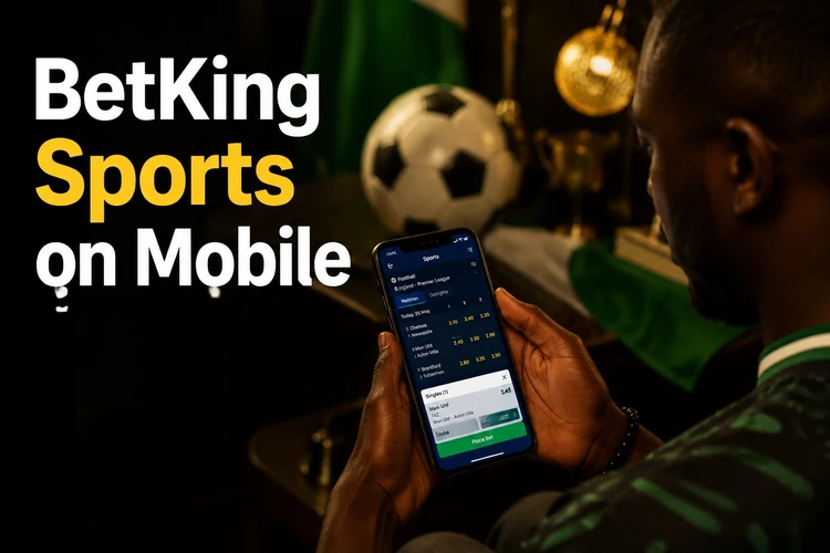 BetKing Sports on Mobile